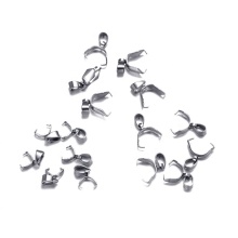 Wholesale Silver Jewelry Findings: High Polished Stainless Steel Clasps for Necklaces and Pendants