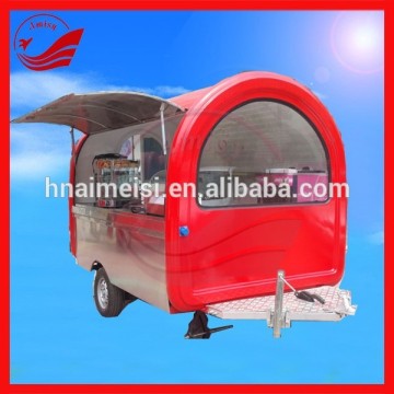 China Mobile Multifunction Towing Type Food Vending Cart Trailer