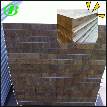 Mineral wool / Rookwool roof Sandwich Panels