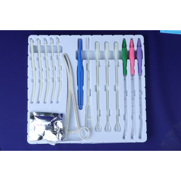 Kit de tubo de succión de tejido de cavidad uterina desechable