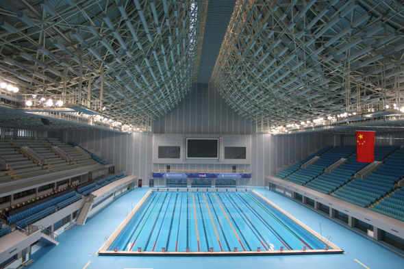 Bolt-ball Jointed Space Frame Roof Above Ground Swimming Pool