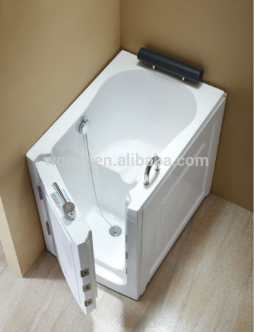 Walk in bathtubs freestanding tubs for old people and disabled people Q376