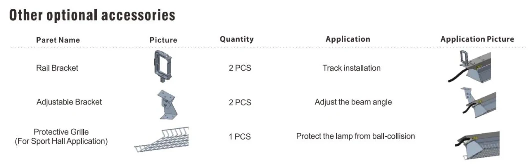 Professional Design Spacecraft Linear Lighting for Industrial