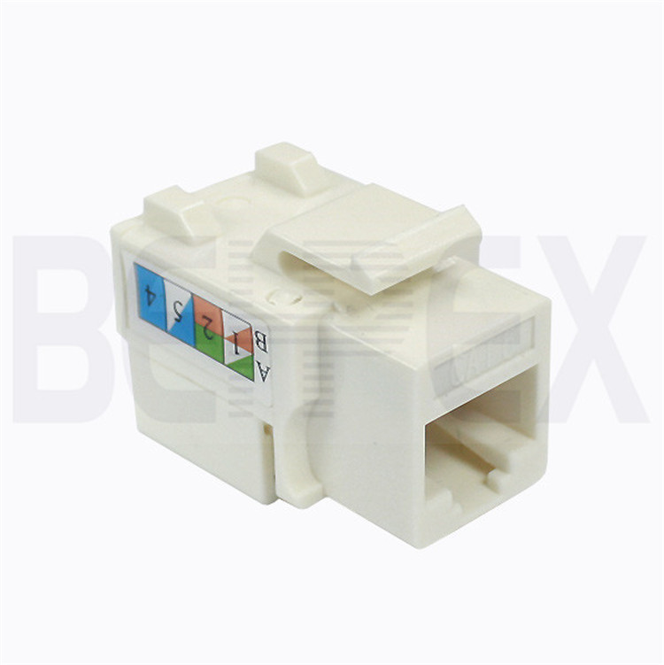 RJ45 Cat5e Cat6 Cat6a Metal Boot Commscope Keystone Jack