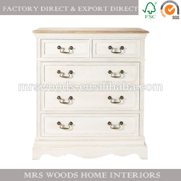 white painted furniture