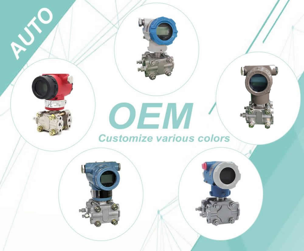 3051 Differential Pressure Transmitter With 3 Way Or 5 Way Manifold dp transmitter for orifice flowmeter