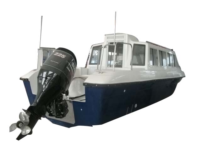 28feet Water Taxi Passenger Boat with Cabin (Aqualand 860)