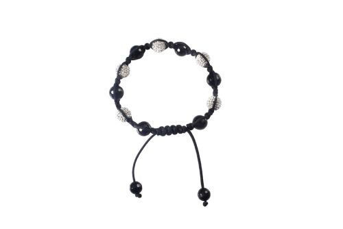 Hot Fashion Stock &amp; Oem Delicate Crystal Beads And Agate Bead Bracelets