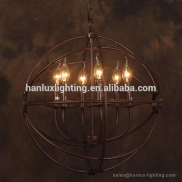 retro metal pendants light