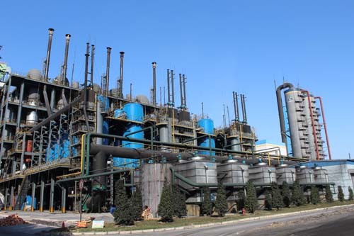 Struktur baja pendukung industri untuk gasifier
