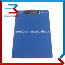 A4 A5 size PP hard plastic pp writing board with clips