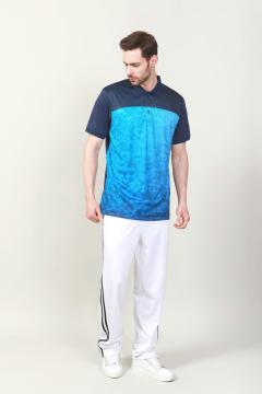 MEN'S POLY TRICOT KNIT TRACK PANTS