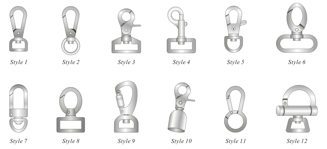 Customized Stainless Steel Hook for Leather Products