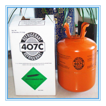 R407c cooling gas Mixed refrigerant gas R407c