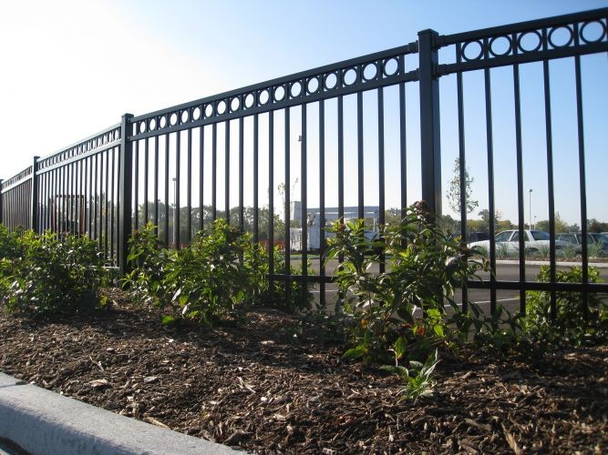 high quality 2020 new product decorative steel garden fence