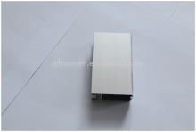 Silver anodized aluminum profile 10um film