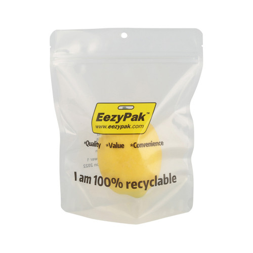 Recyclebare transparante Doypack -verpakkingen ZipBags