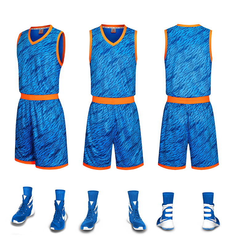 Uniforme de basket-ball de sublimation personnalisée avec poche