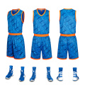 Uniforme de basket-ball de sublimation personnalisée avec poche