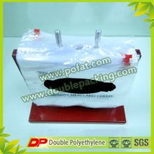 Customized food grade Top load Slider saddle bags