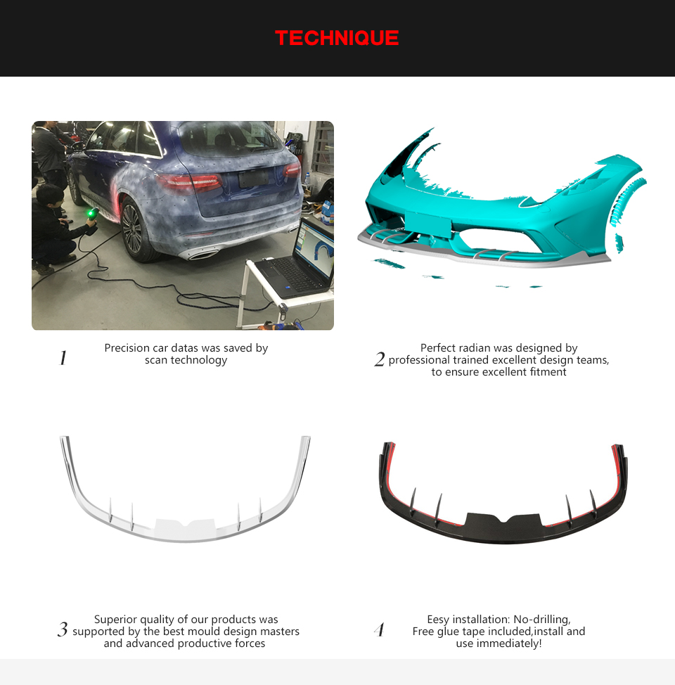 Carbon Fiber Front Lip Splitter for Ferrari 458 Speciale Coupe 2-Door 2014-2015