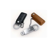 Uplode Promotion File Customized Logo Leather USB Memory USB Flash Drive