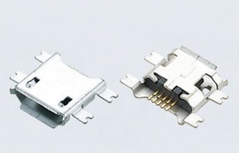 Micro USB 5P Receptacle B TYPE SMT Drop-in