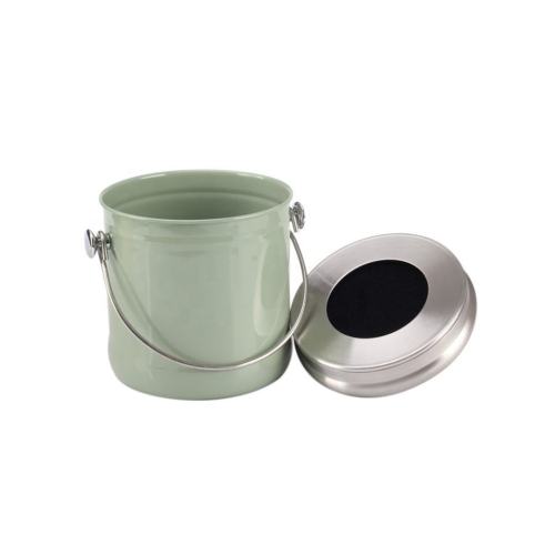 Compost Pail with Charcoal Filter for Kitchen