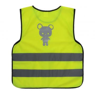 Children safety vest with reflective tape