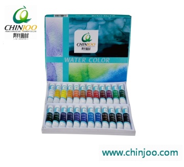 24 colors professional water paint set