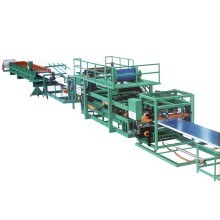 various styles pu mineral eps z-lock sandwish sandwich panel roll forming laminating machine