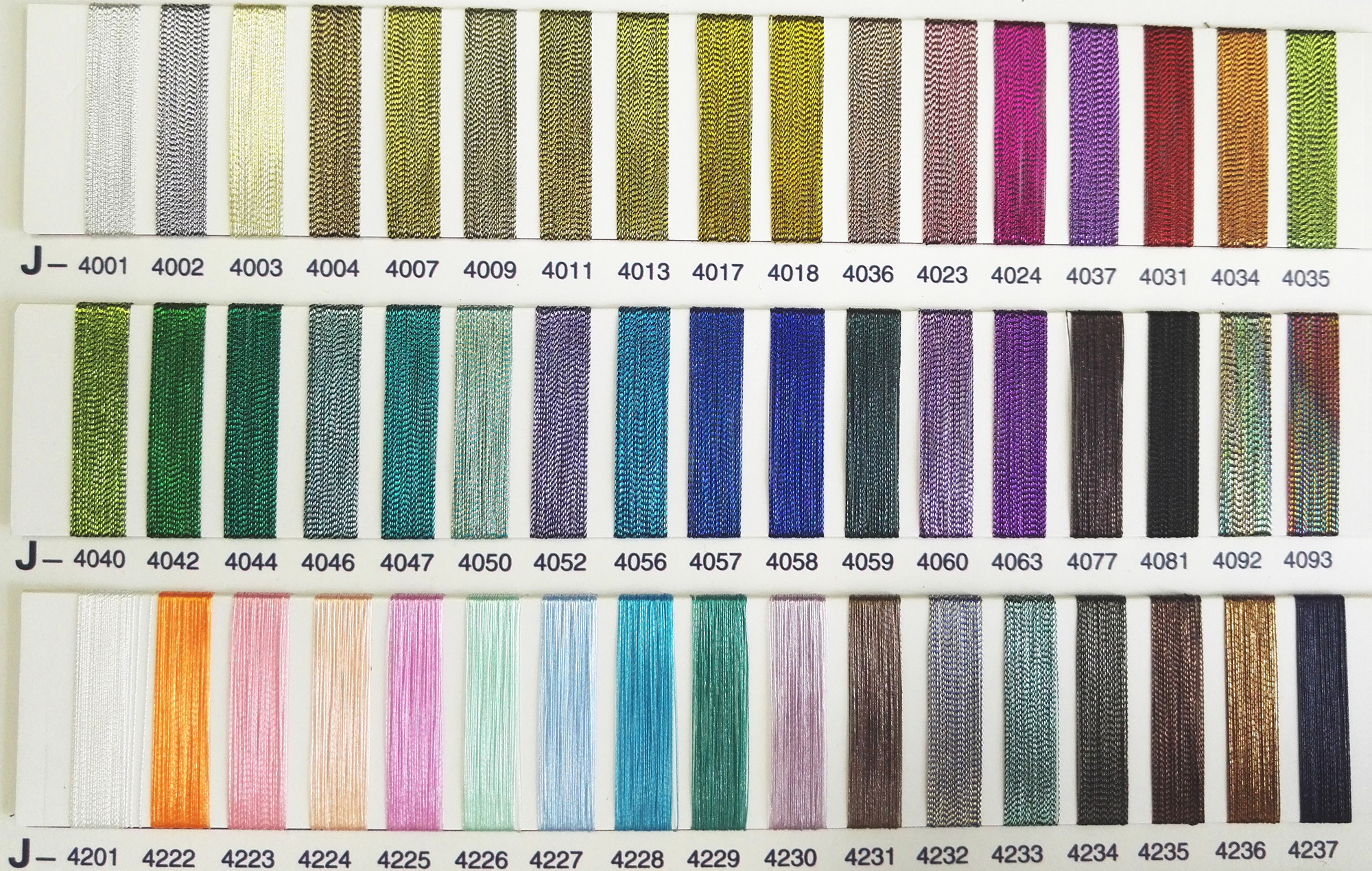 J type Fashion mix colors Click to view the color card blended polyester 23% metallic yarn