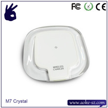 Fashion Transparent Mobile Phone Wireless Charger for iPhone 6 Transmitter