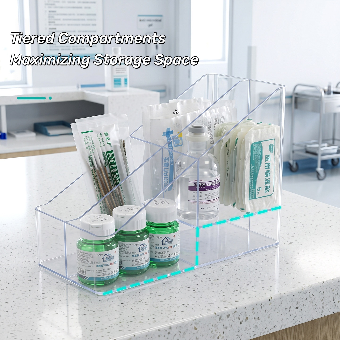 organizador de almacenamiento por niveles tiered storage organizer
