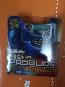 Top quality AAAA Gillette Fusion Proglide power 8s Razor Blades,European version