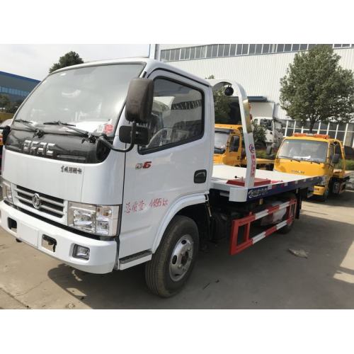 Xe tải Wrecker phẳng 4 tấn có cần cẩu