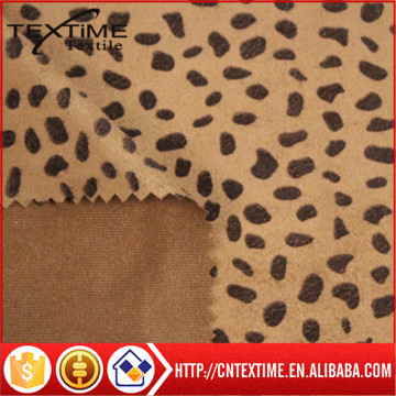 Warp Knit Fabric / Printed Suede Fabric