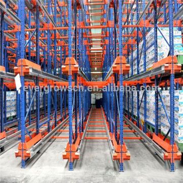 greater diversification shuttle racking system