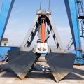 Crane grabs Wireless remote control grabs for loading and unloading of bulk cargo at terminals