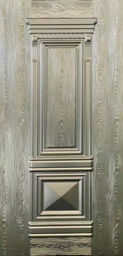 Δέρμα πόρτας από χάλυβα κλασικού σχεδίου