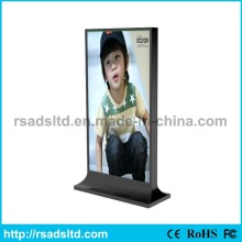 Outdoor Double Sided Floor Standing Scrolling Light Box