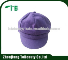purple ladies fashion cap
