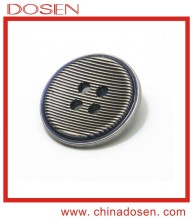 Newest popular hot sale vintage four hole metal button for sweater ,garment accessories.