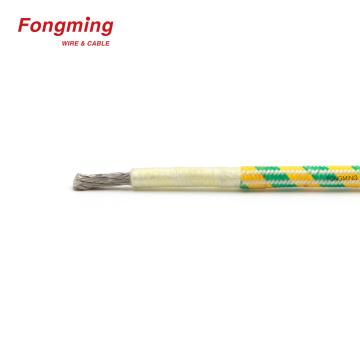350C fibreglass braid fire resistant cable