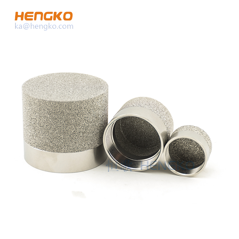 HENGKO Air Cartridge Filter High Quality Corrosion Resistance Custom Porous Sintered Metal Stainless Steel 316 316L Ss Filter