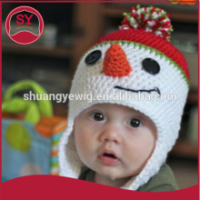 Animal style crochet knitting beanie ear flap