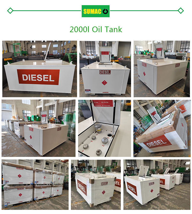 2000 Liter Diesel Tank