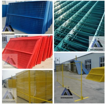 CE certificated PVC coating Canada temporary fence PVC coating
