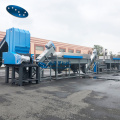 Plastic HDPE PP container crushing washing recycling line