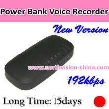 Long Time Recording Power Bank Voice Recorder